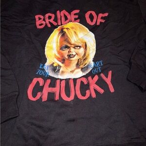 Black Graphic Crewneck